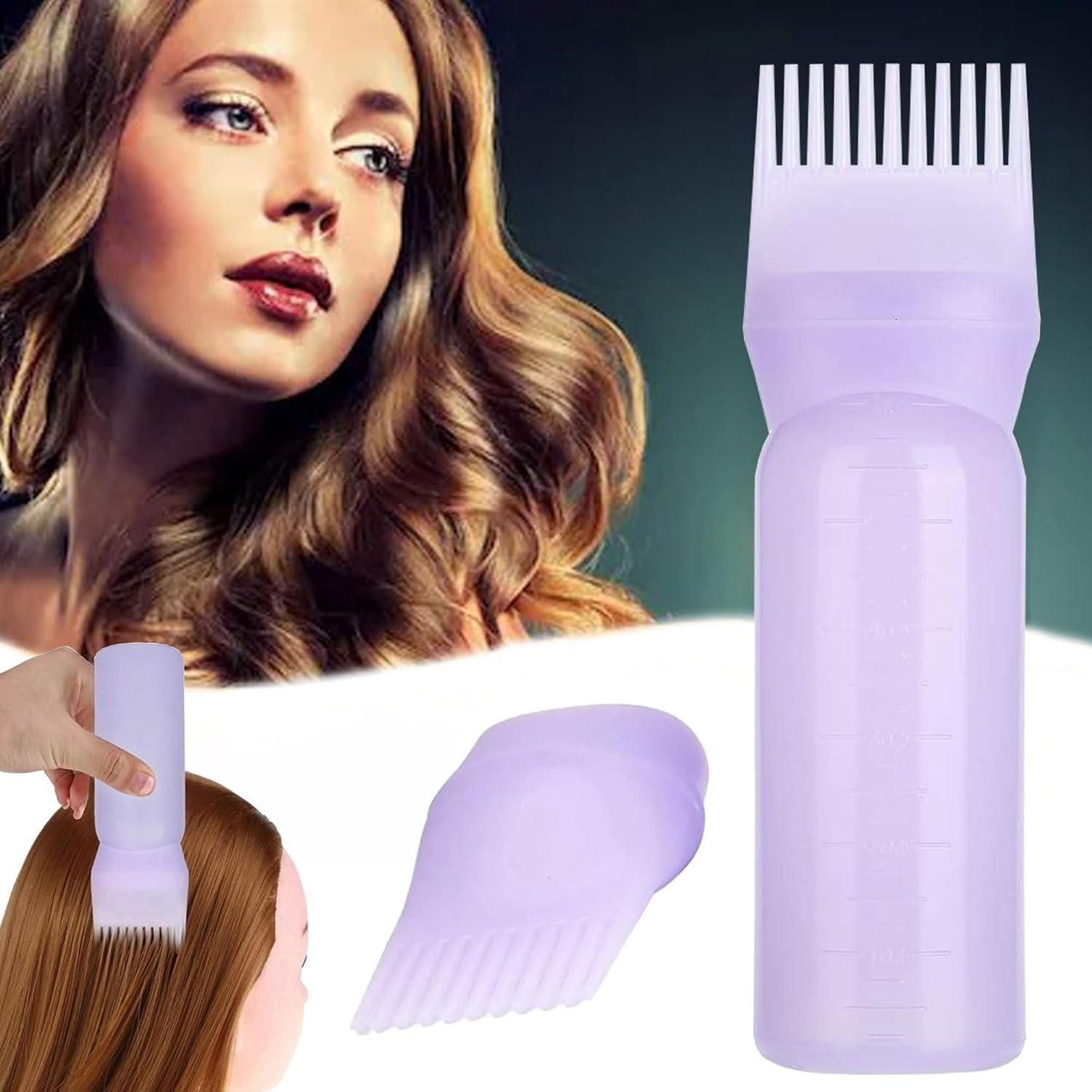 Root Comb Bottle for Easy Dye Touch-Ups at Home