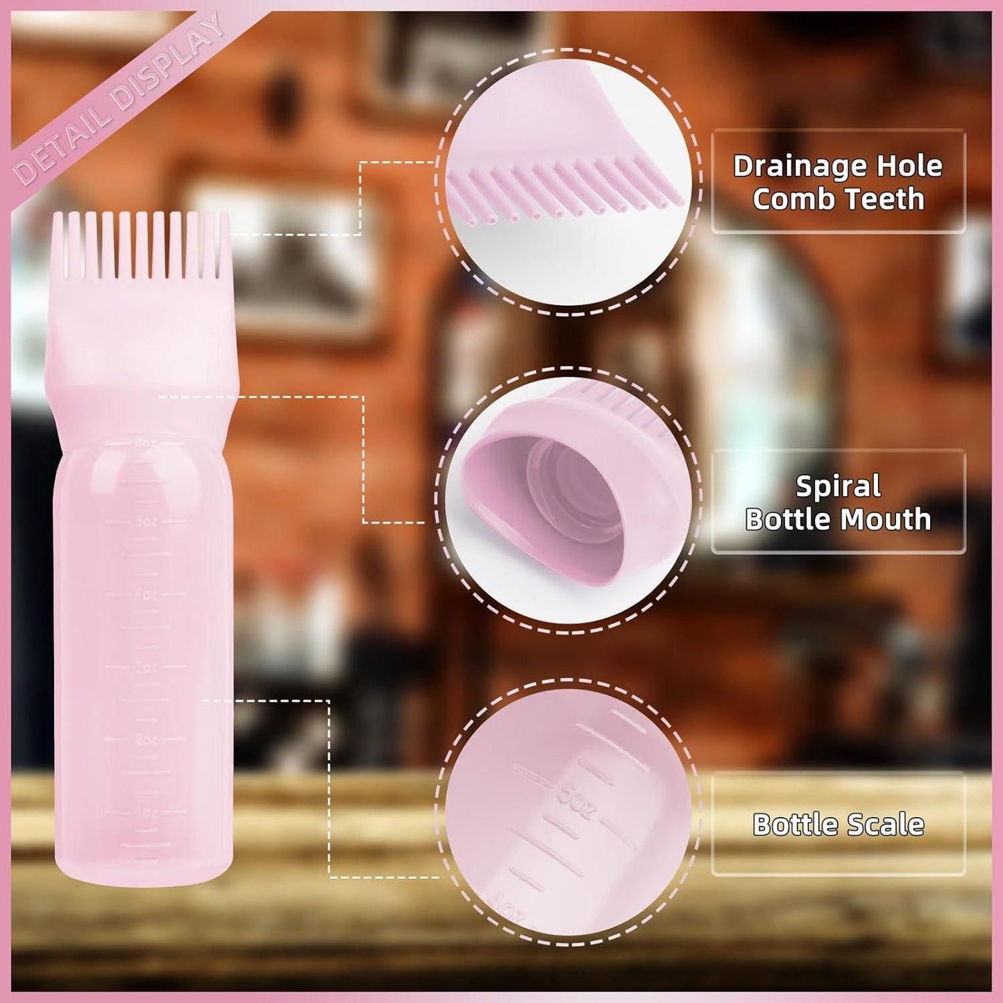 Root Comb Bottle for Easy Dye Touch-Ups at Home