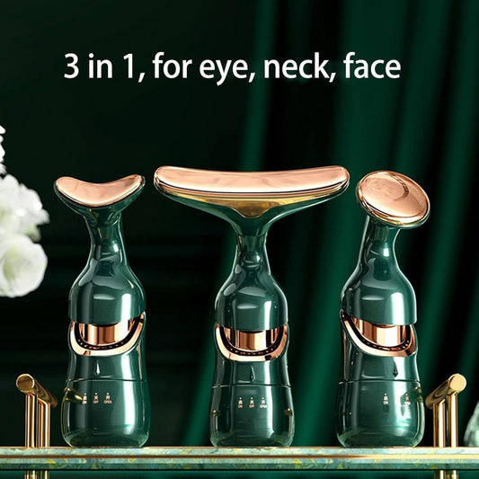 2-in-1 Facial Massager for Smooth, Youthful Skin