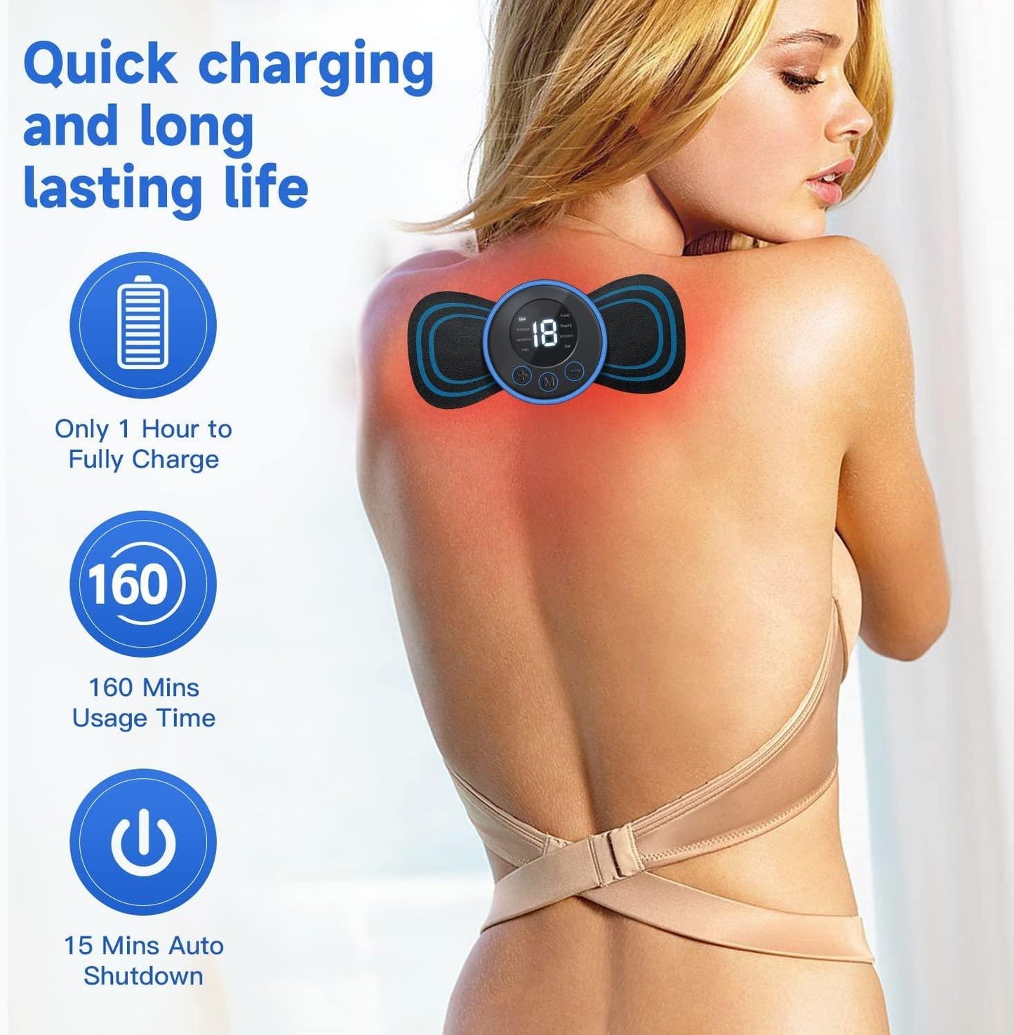 Rechargeable Full Body Massager for Everyday Comfort