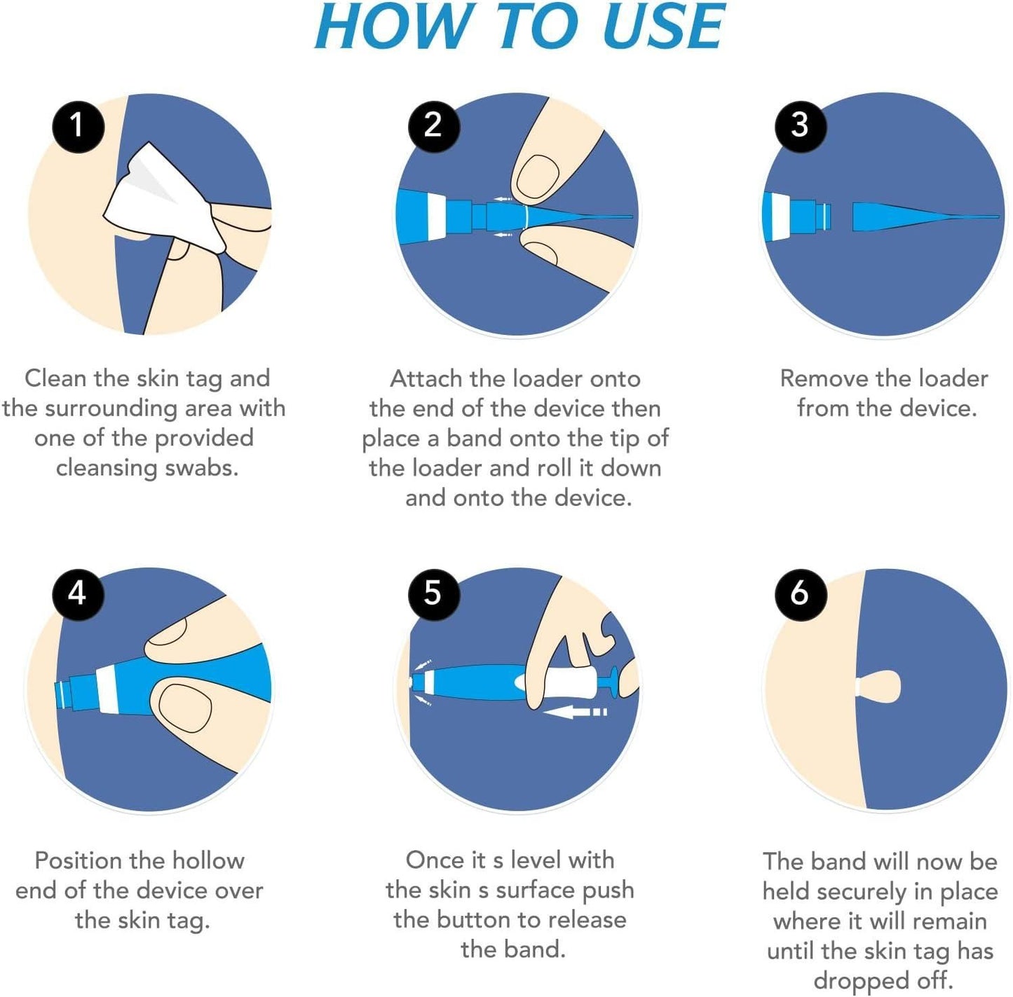 Painless Skin Tag Remover Device – At-Home Safe Skin Care Kit