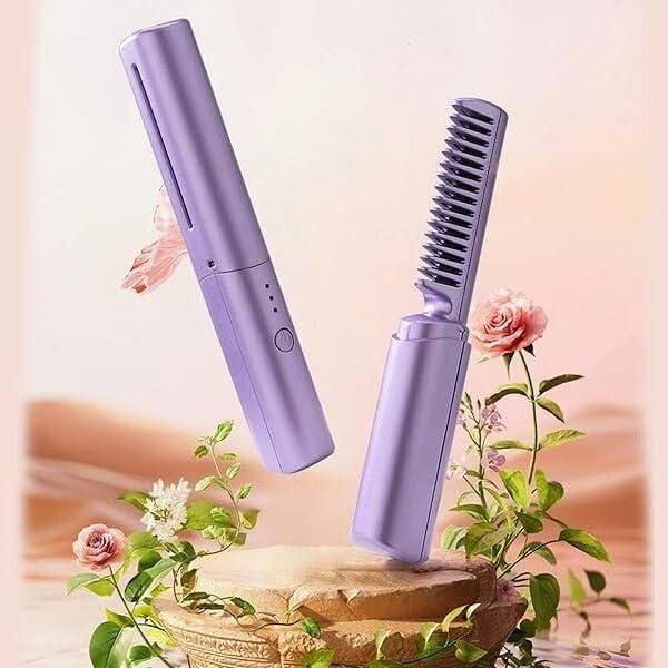 Wireless Hot Comb for Hassle-Free Hair Straightening