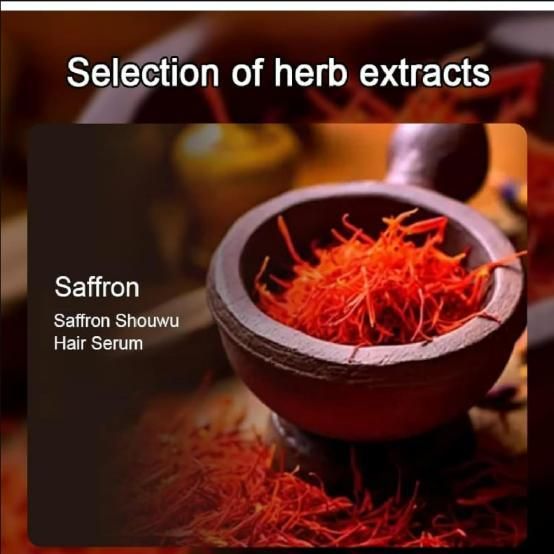 Ayurvedic Saffron Essence Hair Spray for Smooth & Shiny Hair – Pack of 2