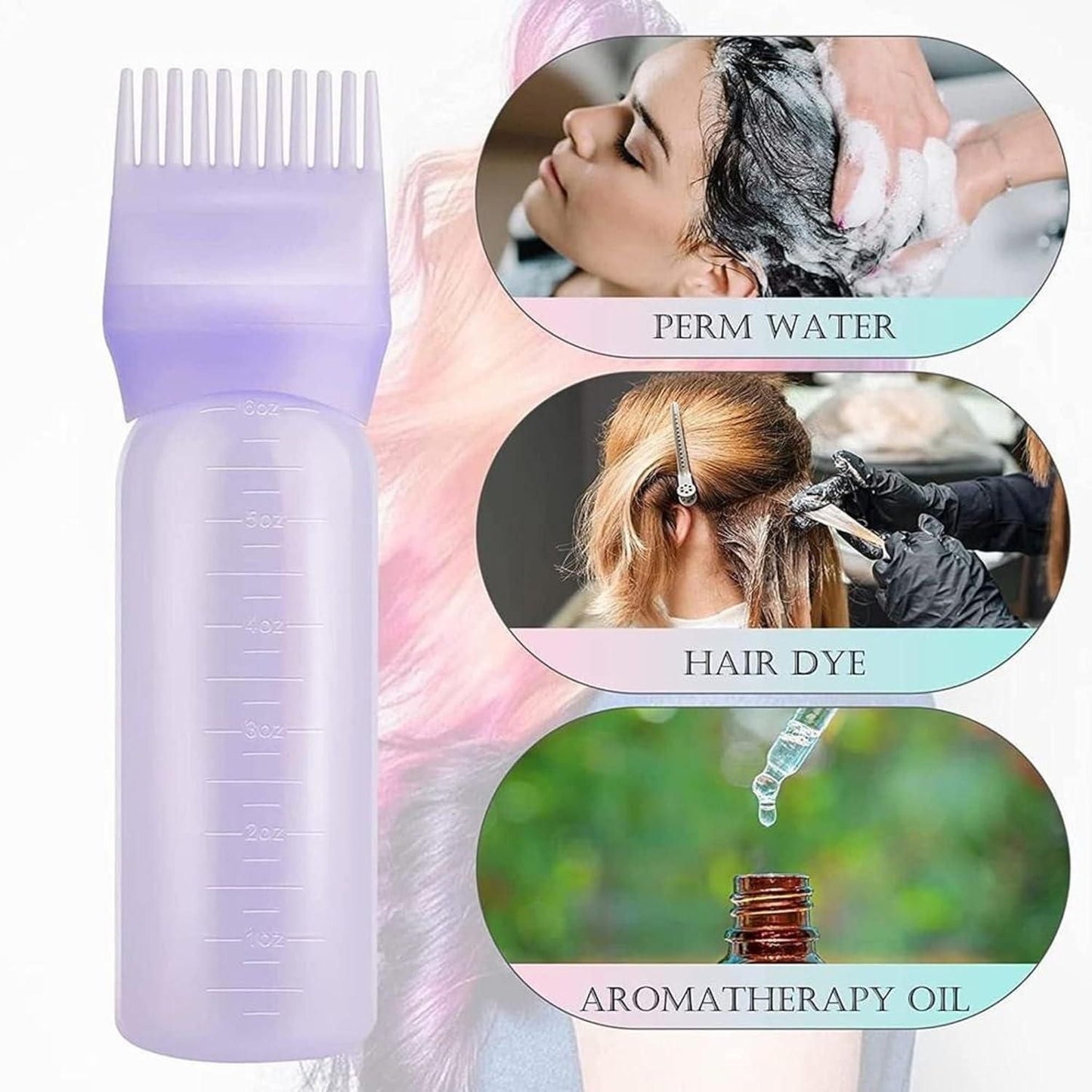 Root Comb Bottle for Easy Dye Touch-Ups at Home