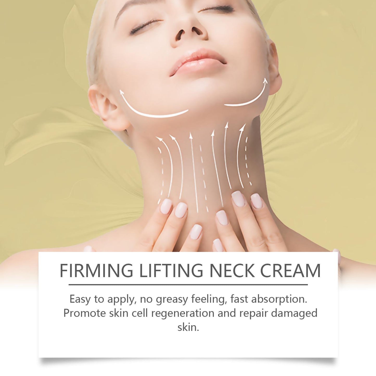 Neck Firming Cream with Roller for a Smooth Lift